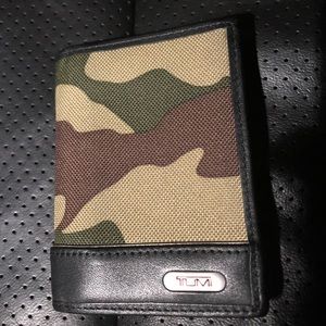 Tumi Camo Wallet